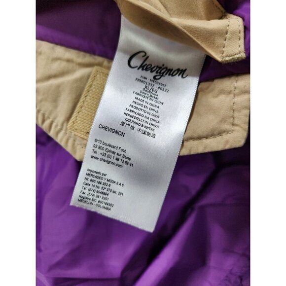 Chevignon Down Puffer Vest Jacket Full Zip Mens XL - Picture 15 of 15